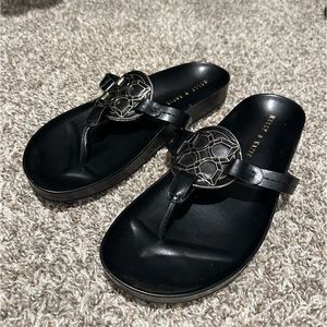 Kelly & Katie black sandals